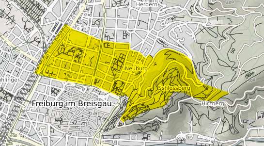 Immobilienpreisekarte Freiburg im Breisgau Neuburg
